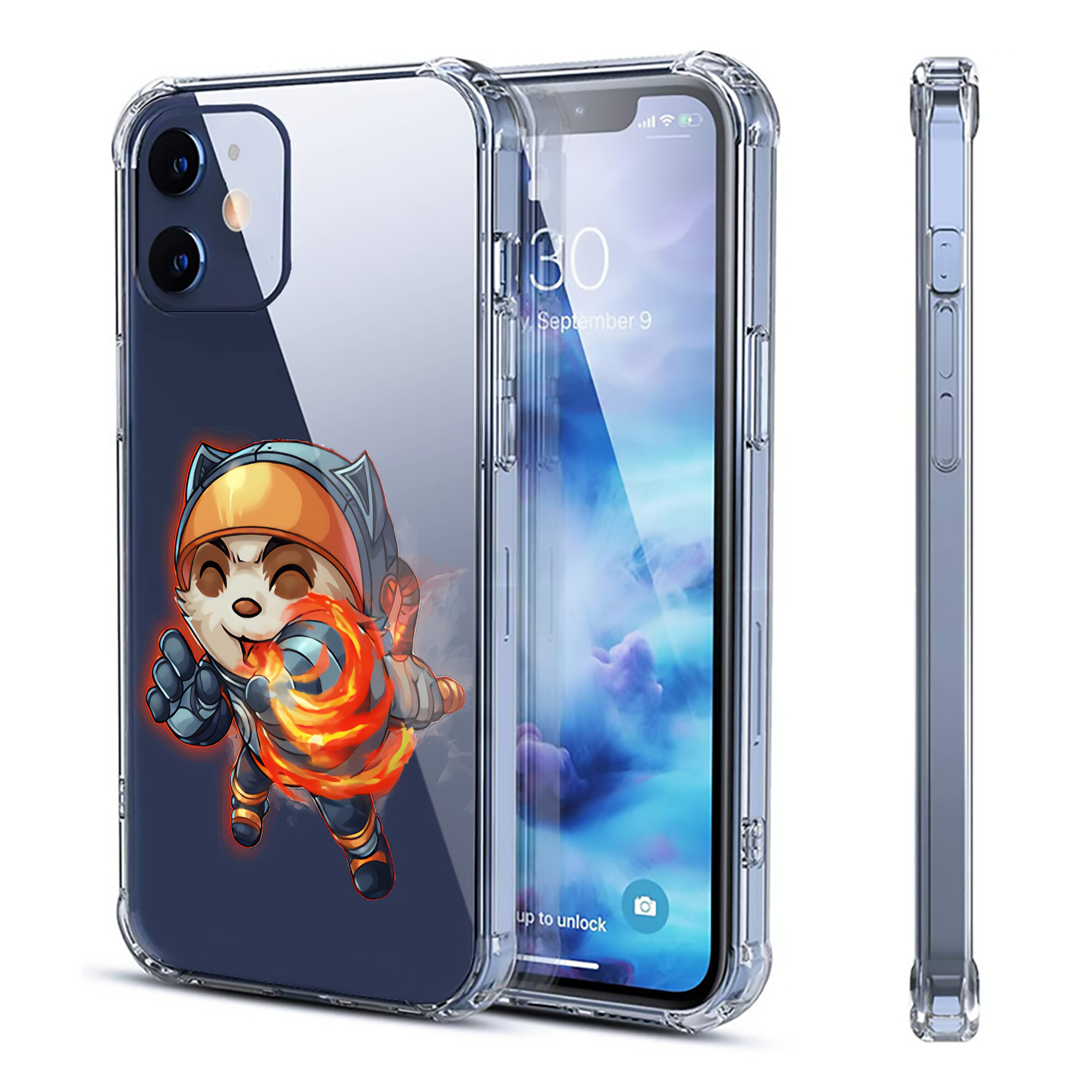 （画像用） リーグ・オブ・レジェンド League of Legends LOL 【iPhone 12シリーズ対応】透明スマホケース（クリアソフトケース）